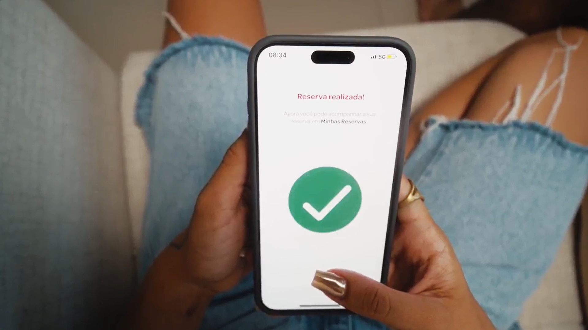 Reserva pelo app da Foco
